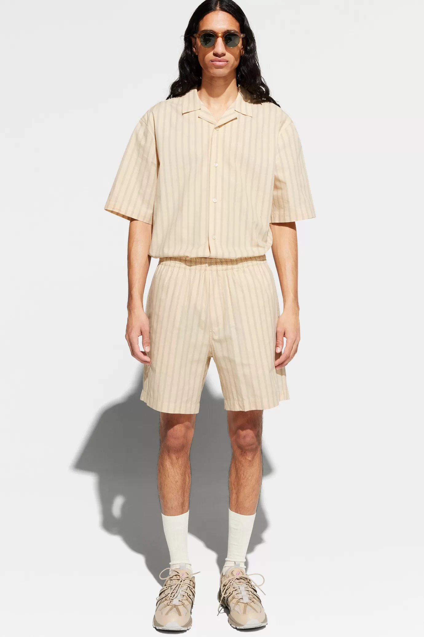 Outlet Elvine Ryan Shorts sand stripe Sandstripe